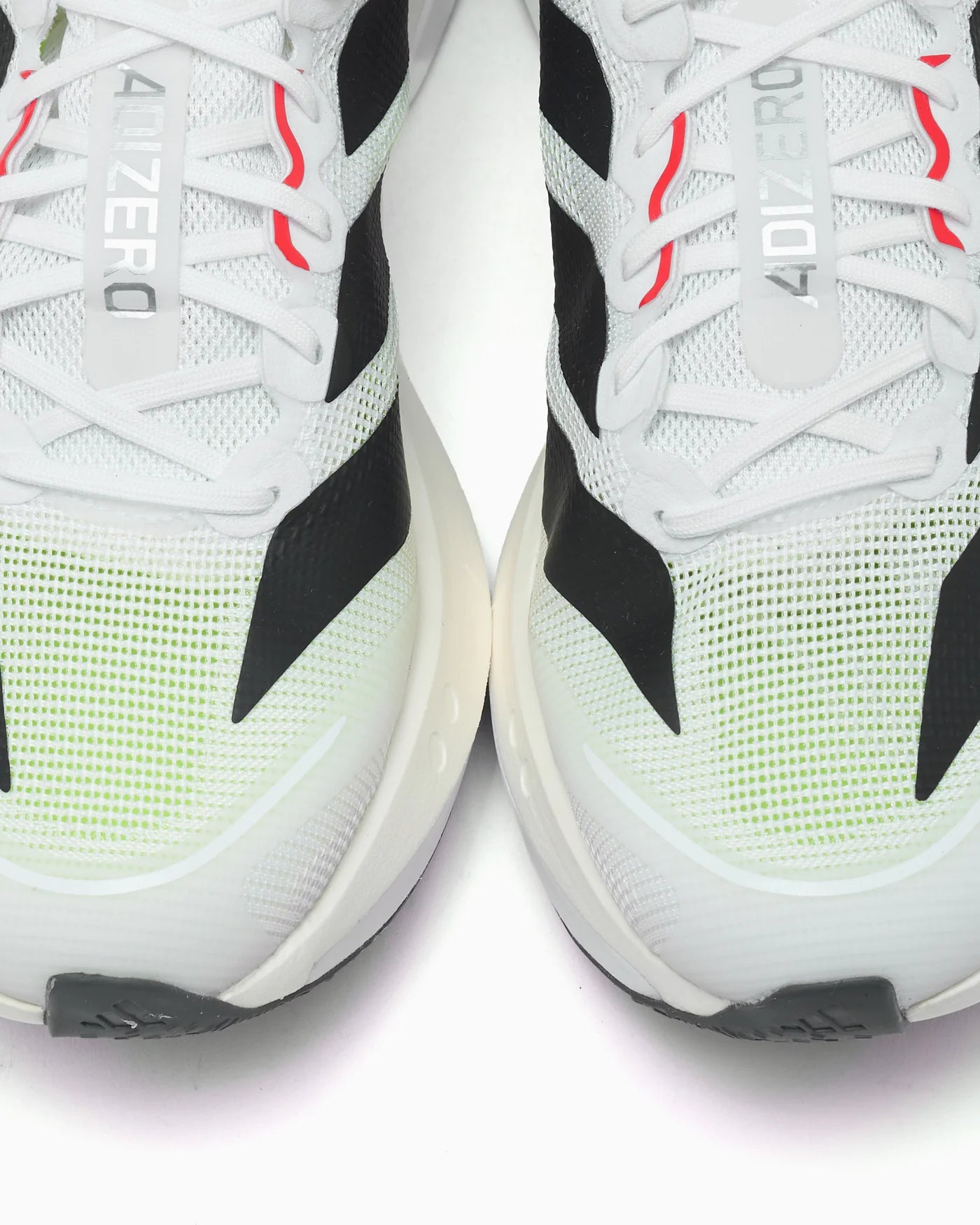 adidas Adizero Boston 13 White Black Lucid Red