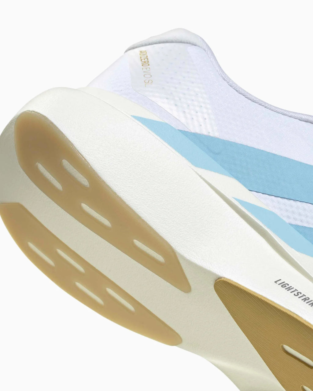 adidas Adizero Evo SL White Clear Blue