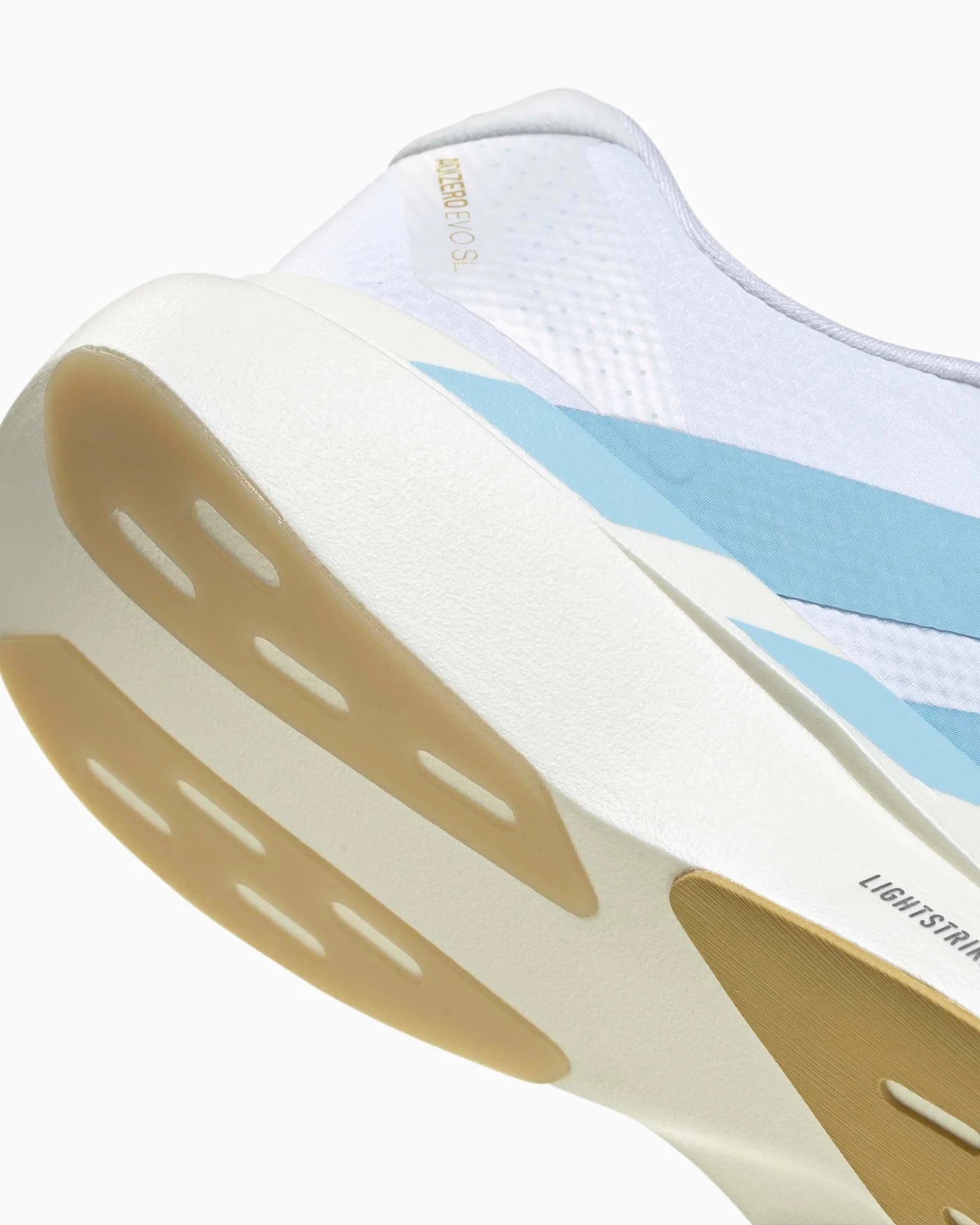 adidas Adizero Evo SL White Clear Blue