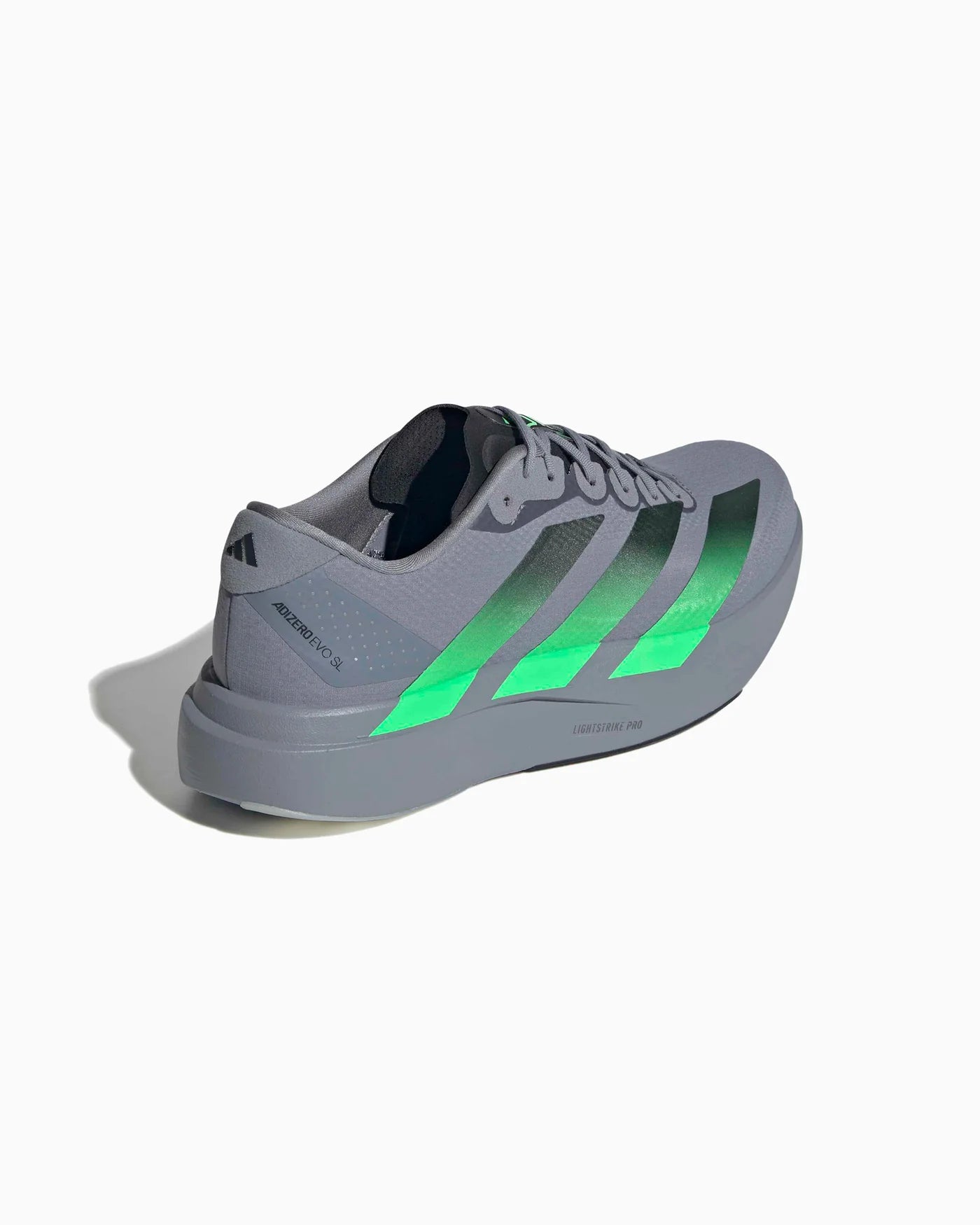 adidas Adizero Evo SL Woven Grey Screaming Green