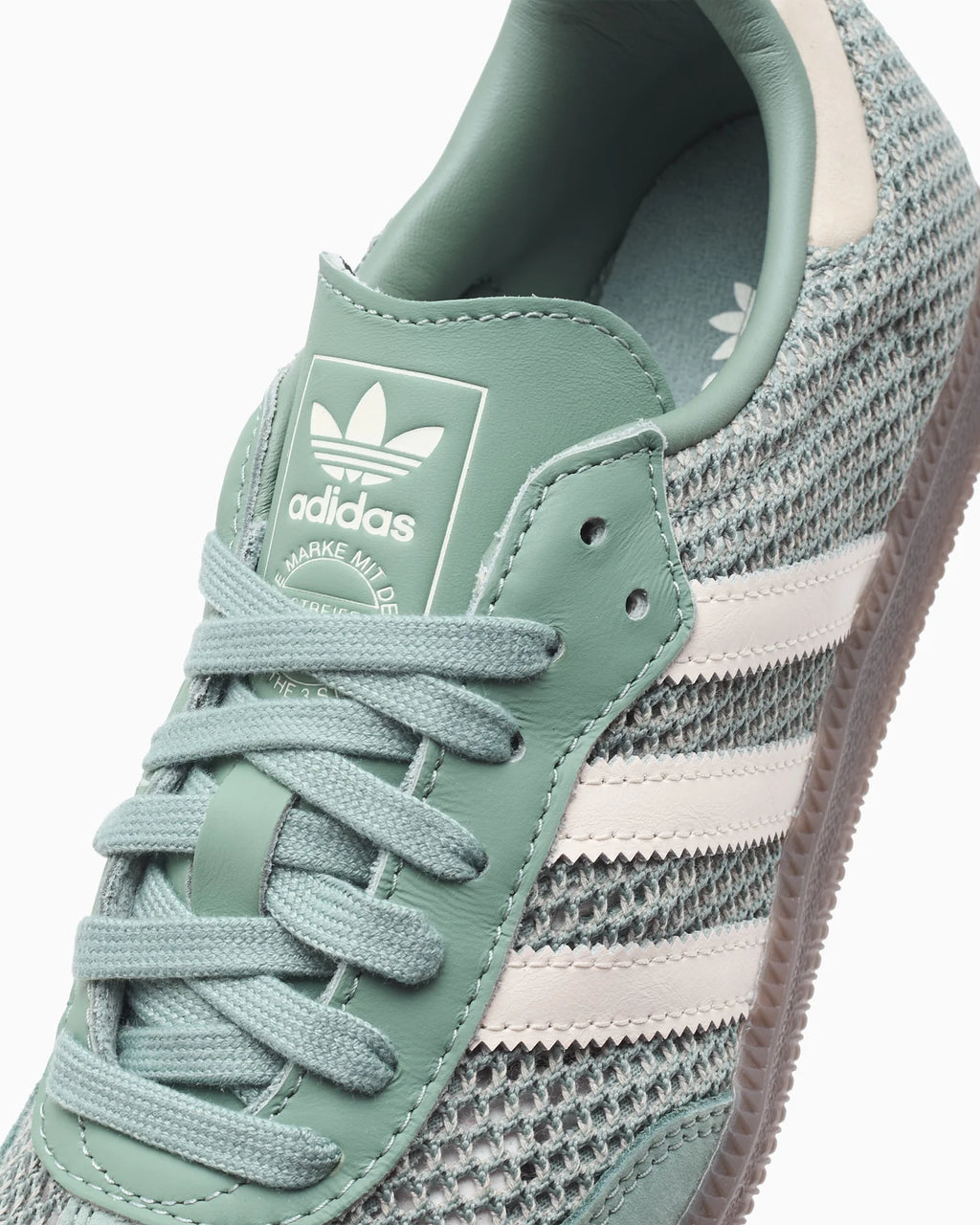Green adidas Originals Samba OG Crochet (Women's)