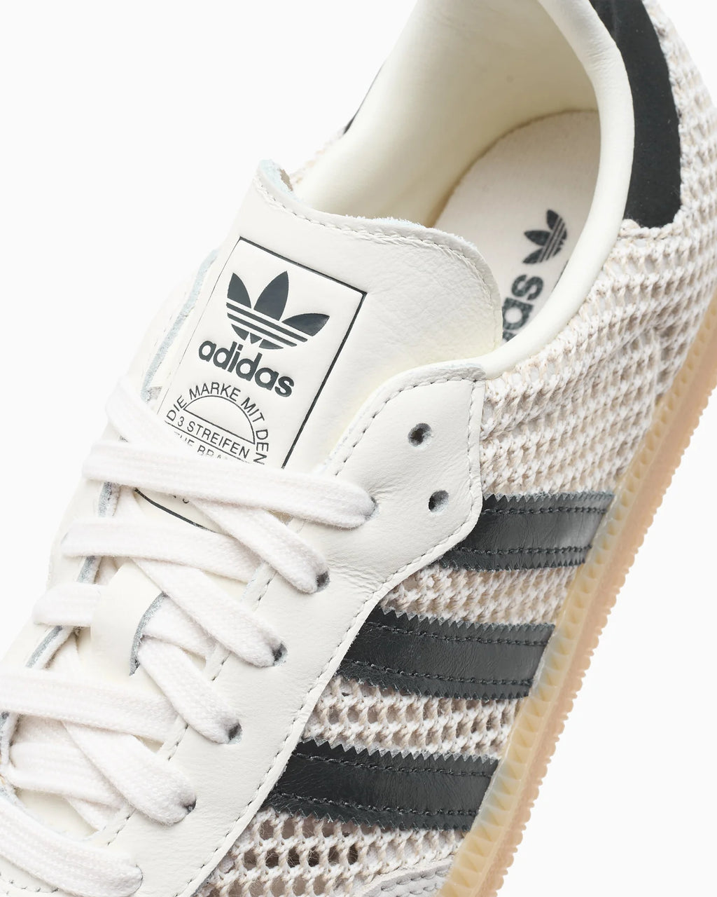 White adidas Originals Samba OG Crochet Women's