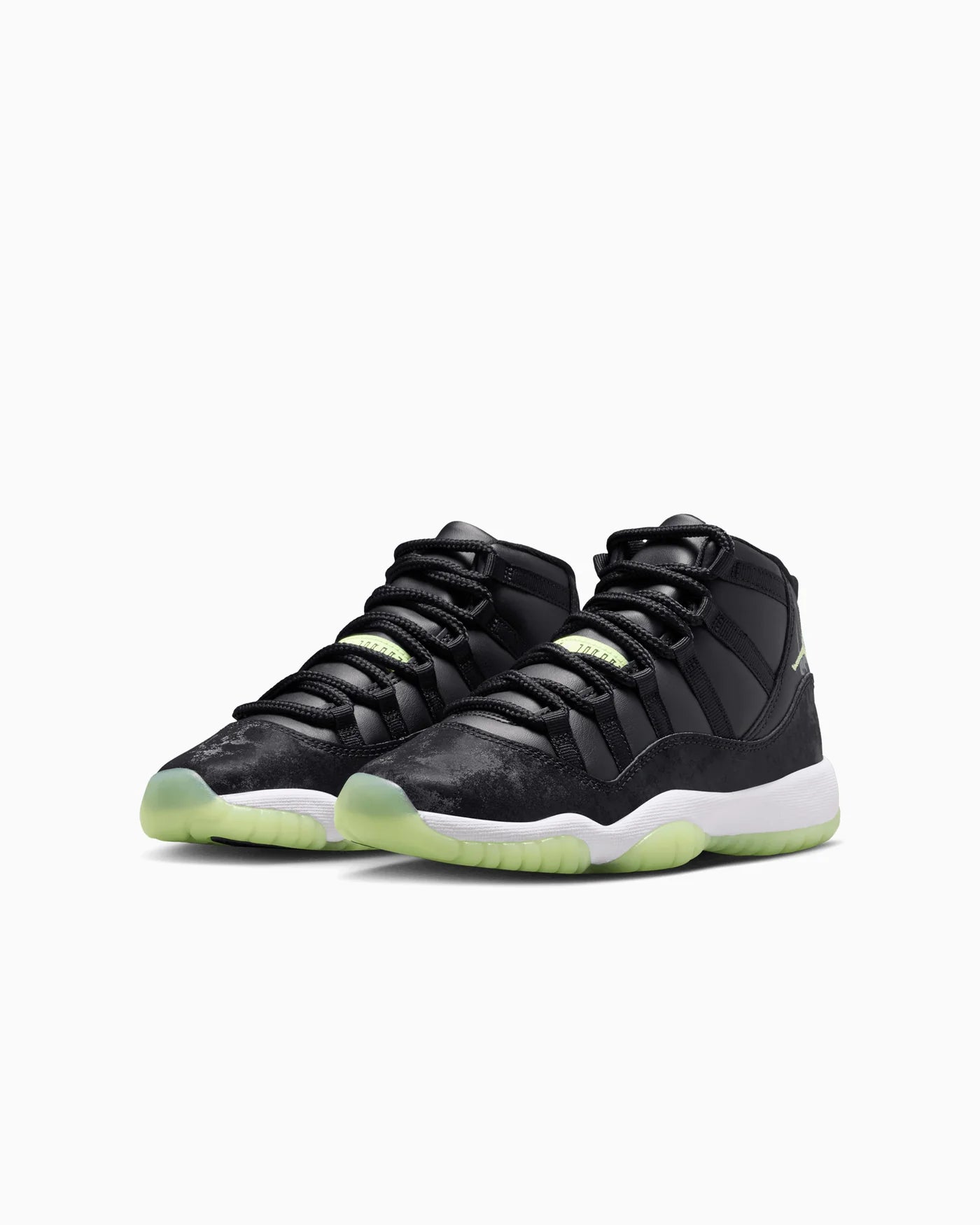 Jordan 11 Retro Black Barely Volt (GS)
