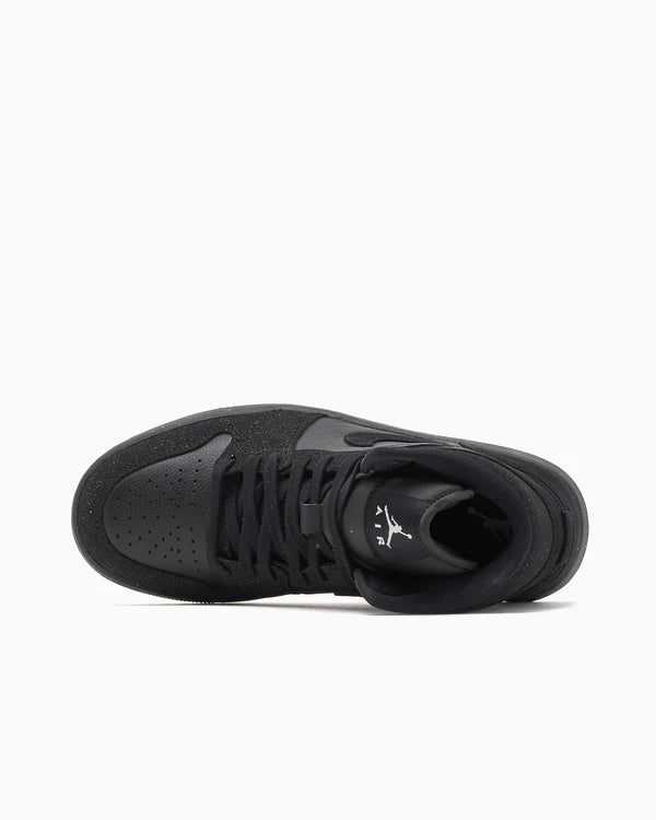 Jordan 1 Mid Glitter Black (Women's)