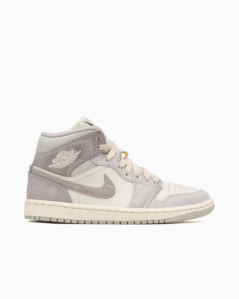 Jordan 1 Mid SE Light Iron Ore Enigma Stone (Women's)
