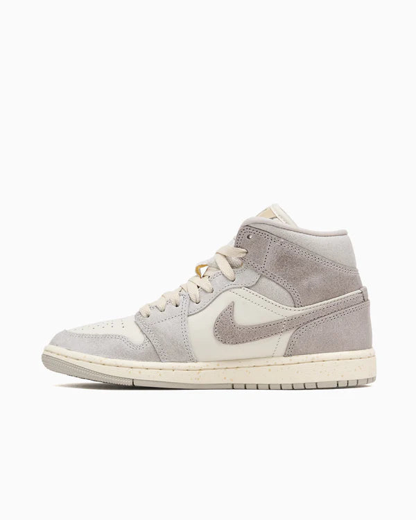 Jordan 1 Mid SE Light Iron Ore Enigma Stone (Women's)