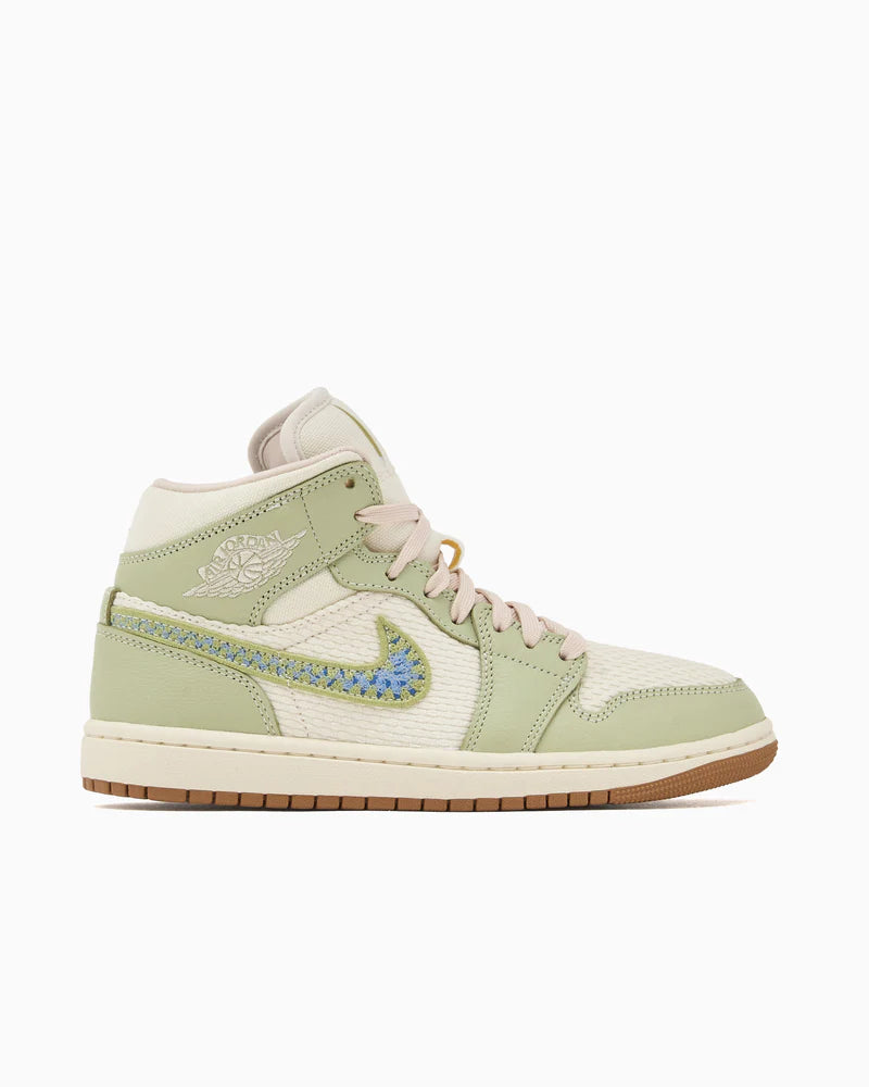 Jordan 1 Mid SE Olive Aura (Women's)