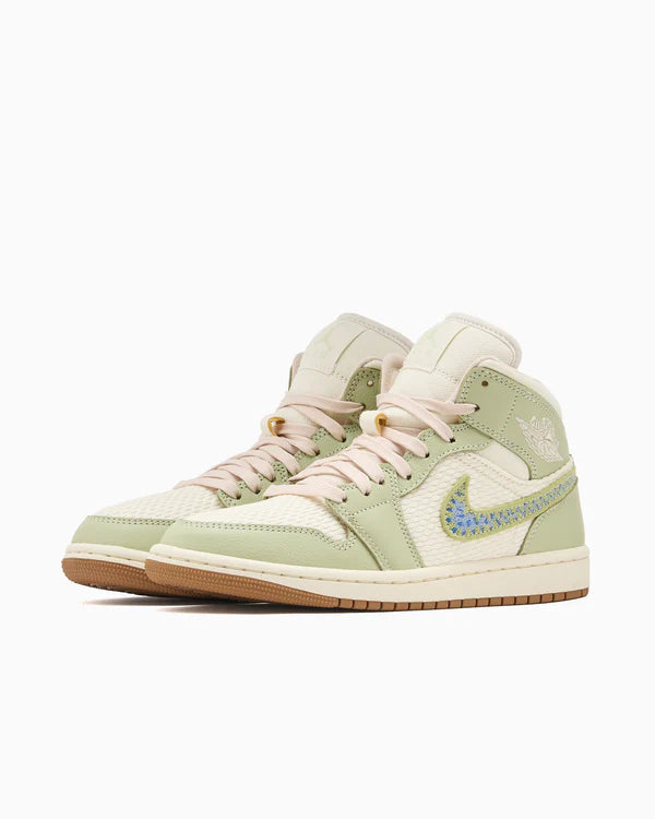 Jordan 1 Mid SE Olive Aura (Women's)