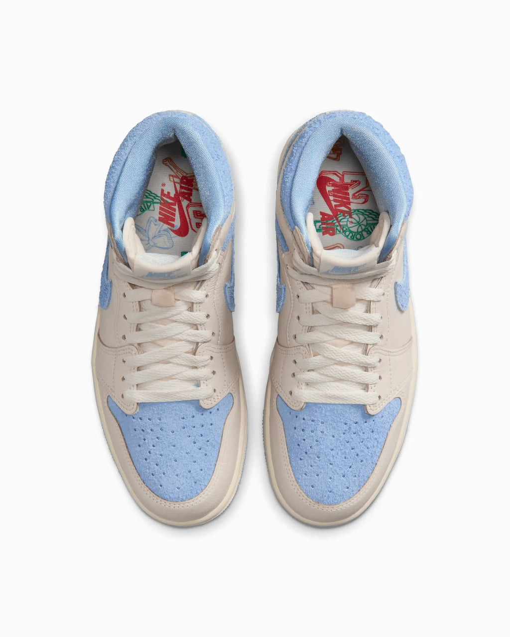 Jordan 1 Retro High OG Pale Ivory Psychic Blue (Women's)