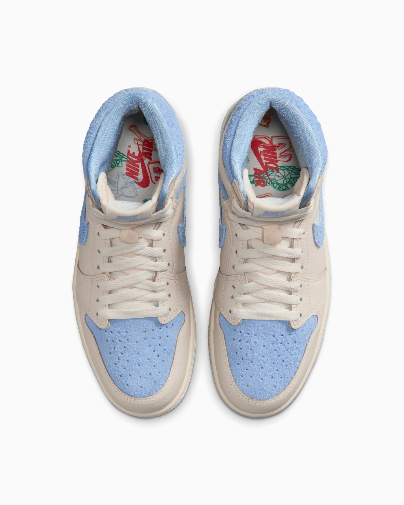 Jordan 1 Retro High OG Pale Ivory Psychic Blue (Women's)