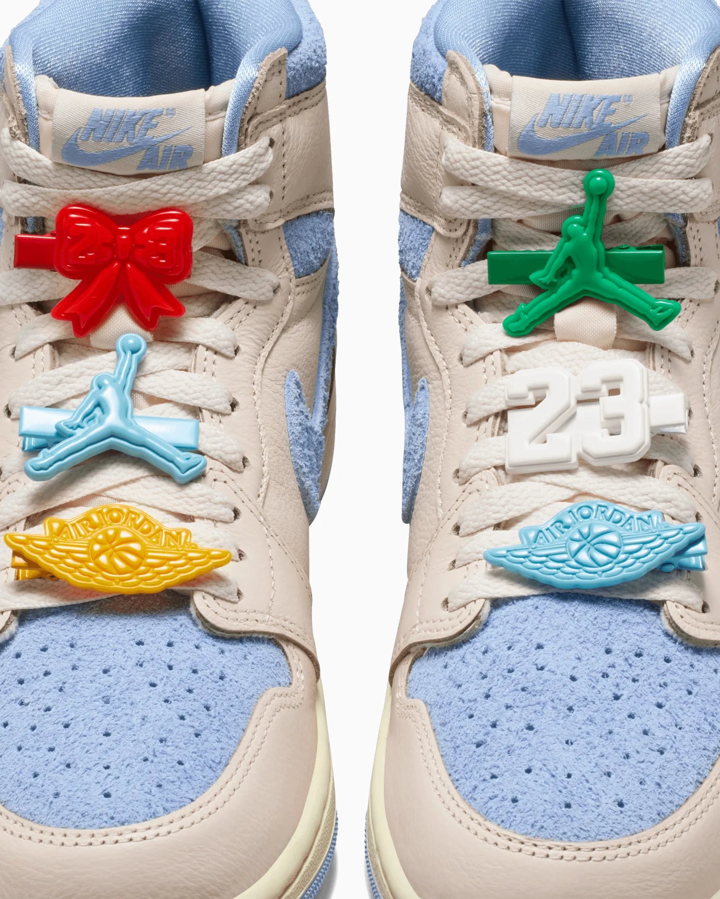 Jordan 1 Retro High OG Pale Ivory Psychic Blue (Women's)