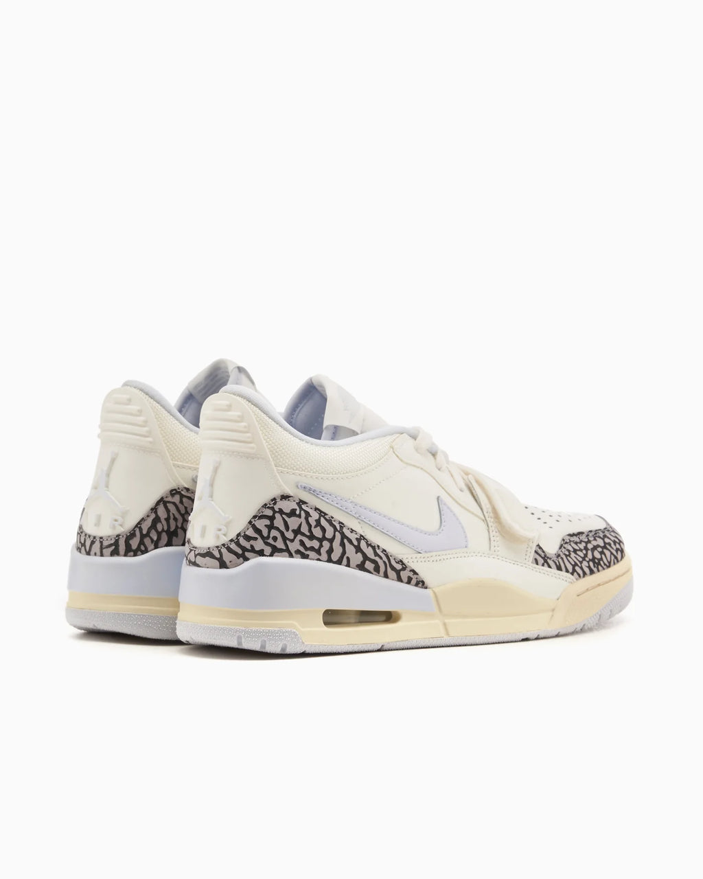 Jordan Legacy 312 Low Sail Cement Grey Black Football Grey