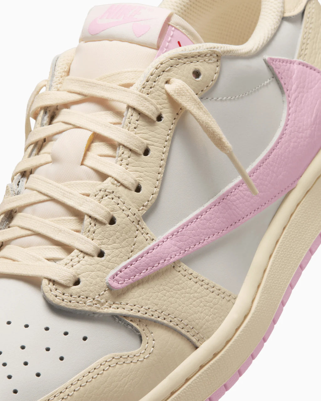 Jordan 1 Retro Low OG SP Travis Scott Shy Pink