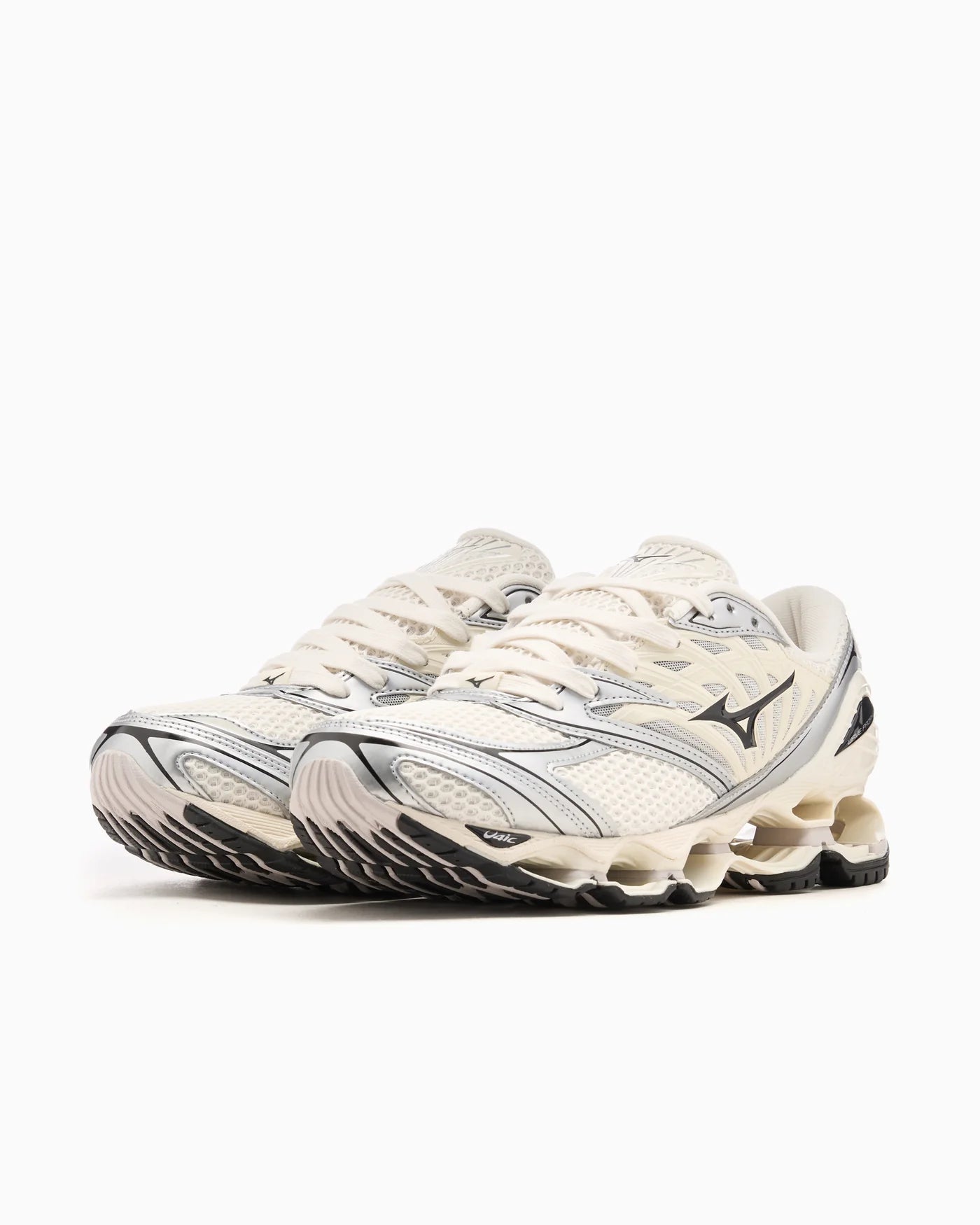 Mizuno Wave Prophecy LS Pristine Black Silver