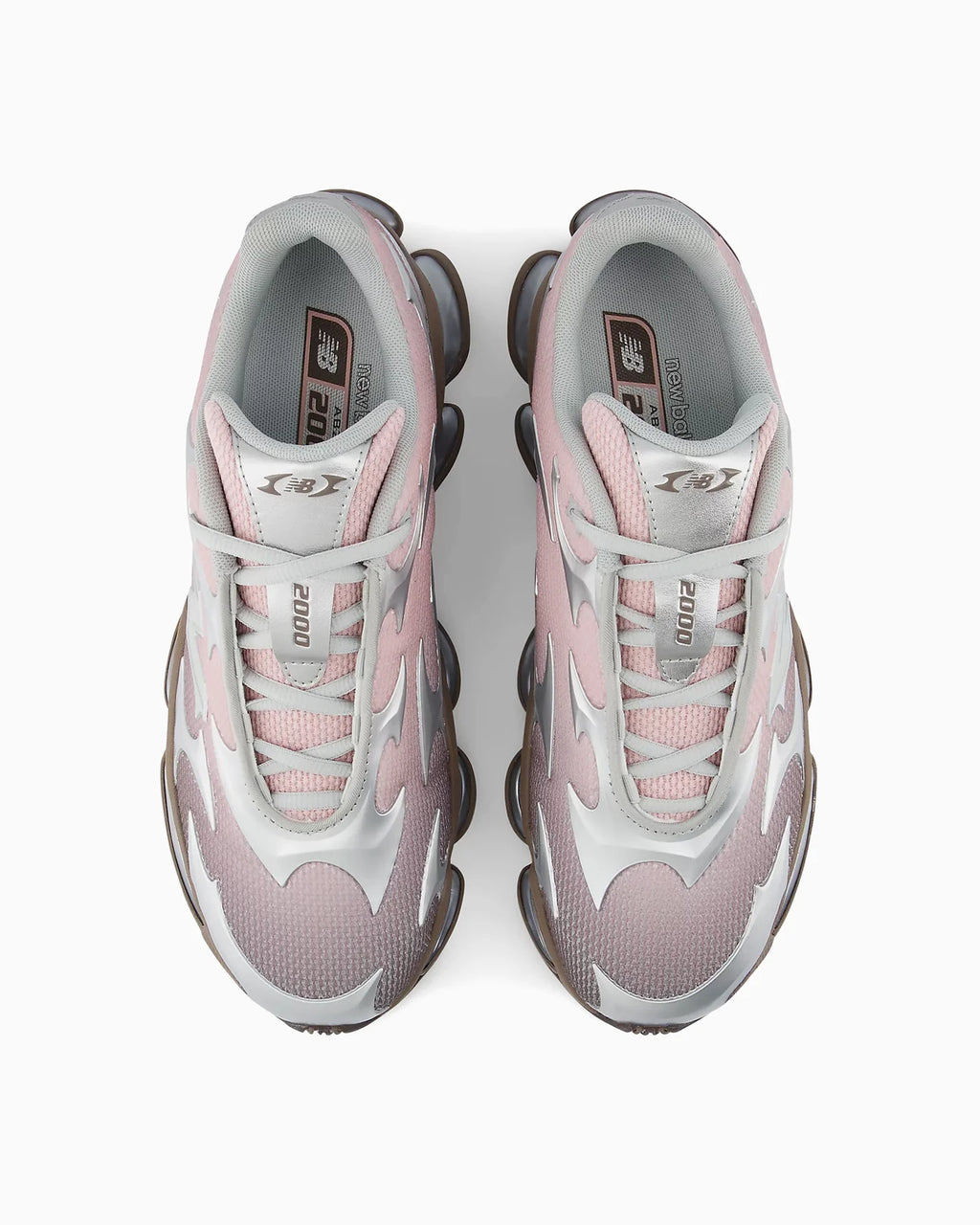 New Balance Abzorb 2000 Silver Metallic Orb Pink Cortado