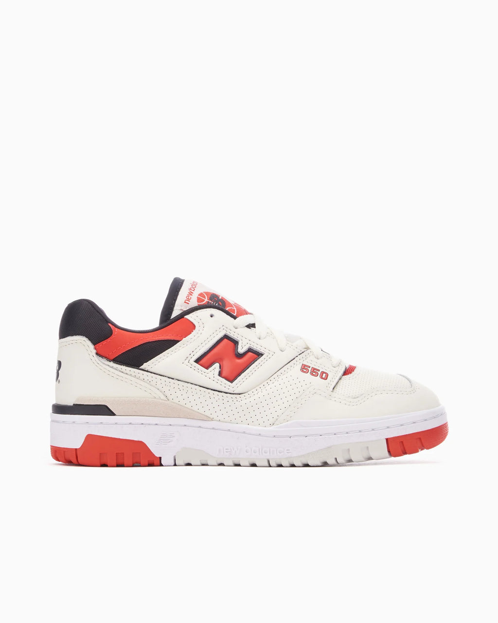 New Balance 550 Sea Salt True Red