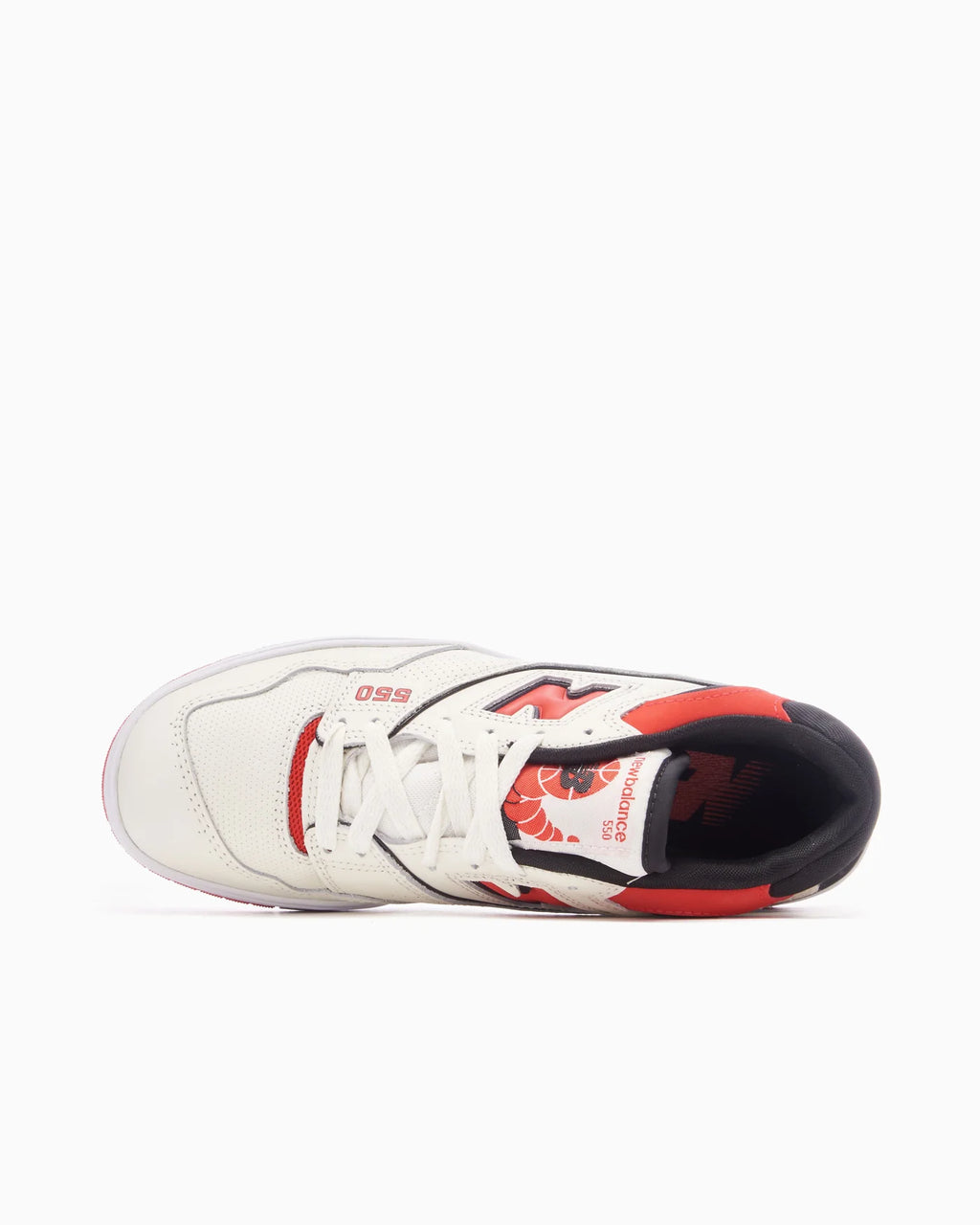New Balance 550 Sea Salt True Red