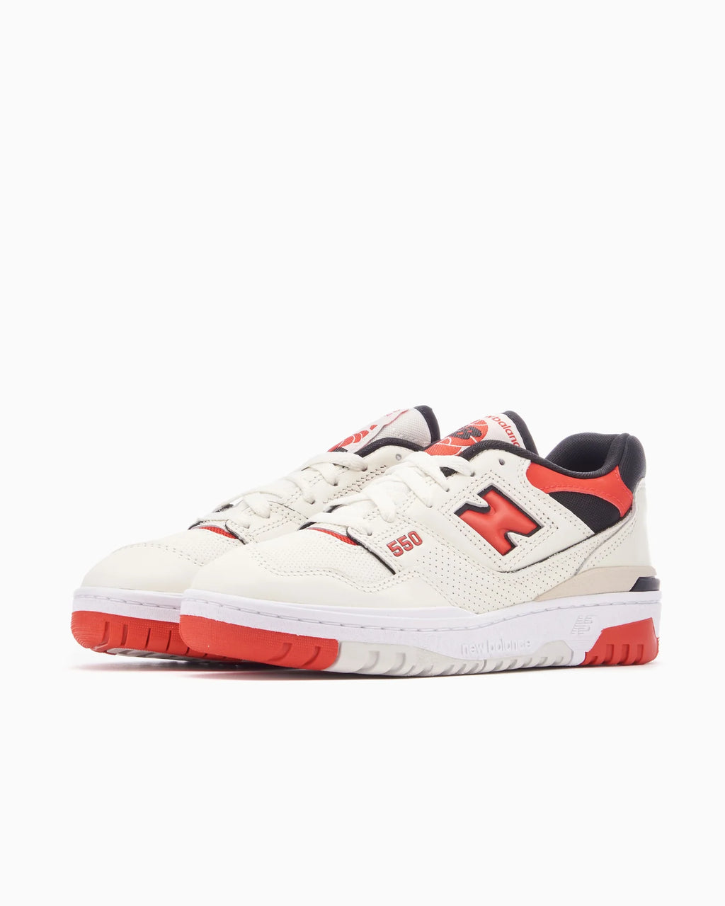 New Balance 550 Sea Salt True Red