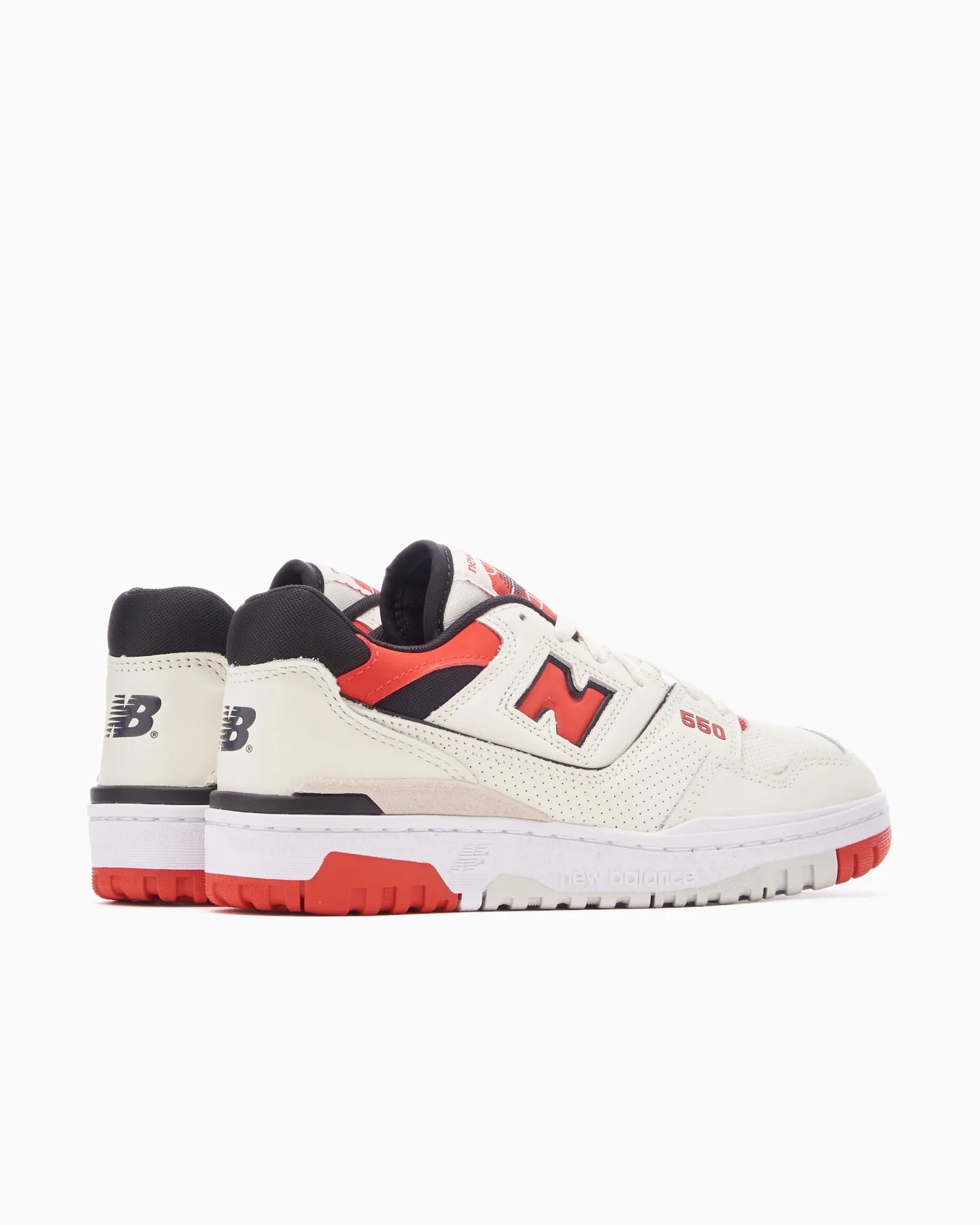 New Balance 550 Sea Salt True Red