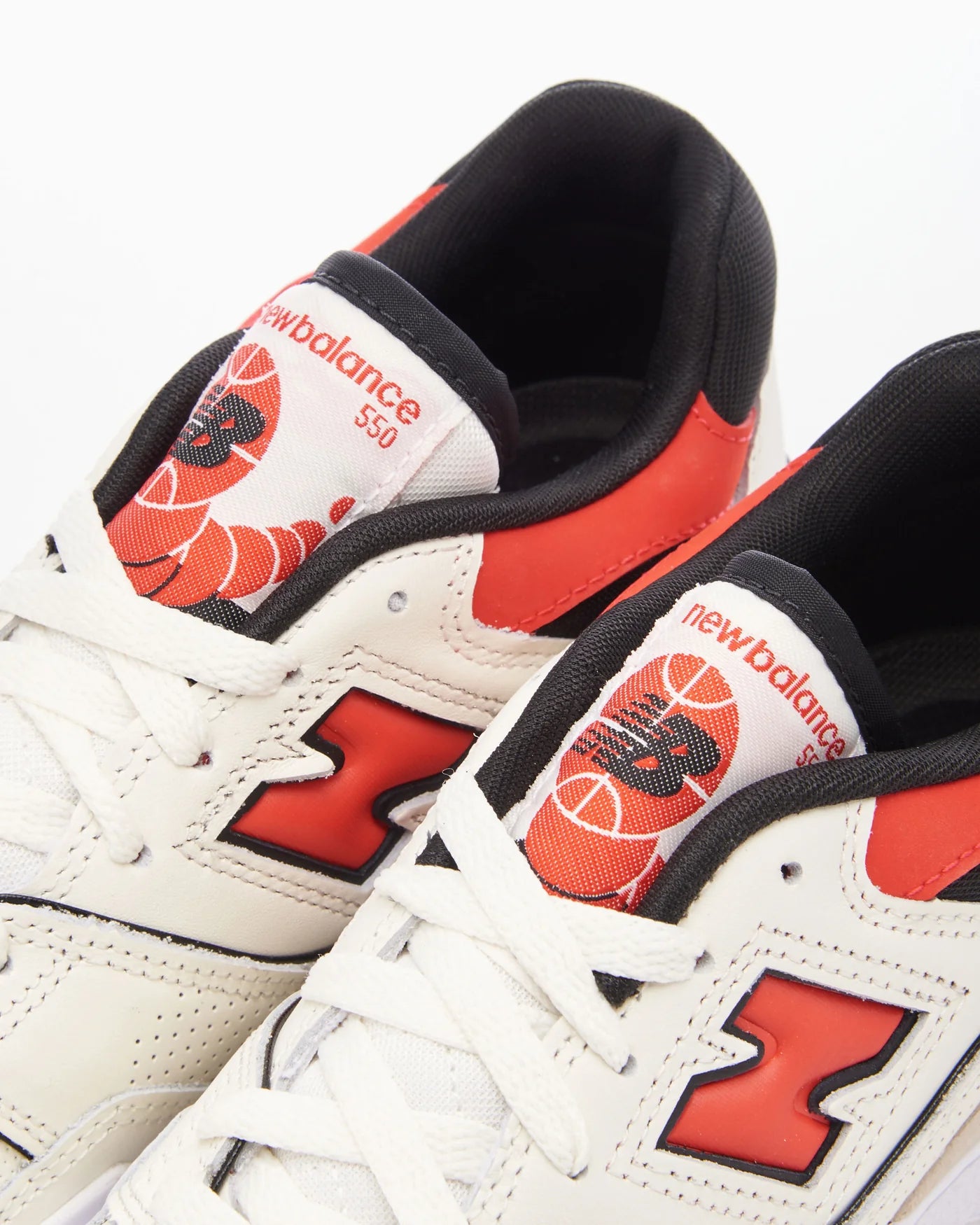 New Balance 550 Sea Salt True Red