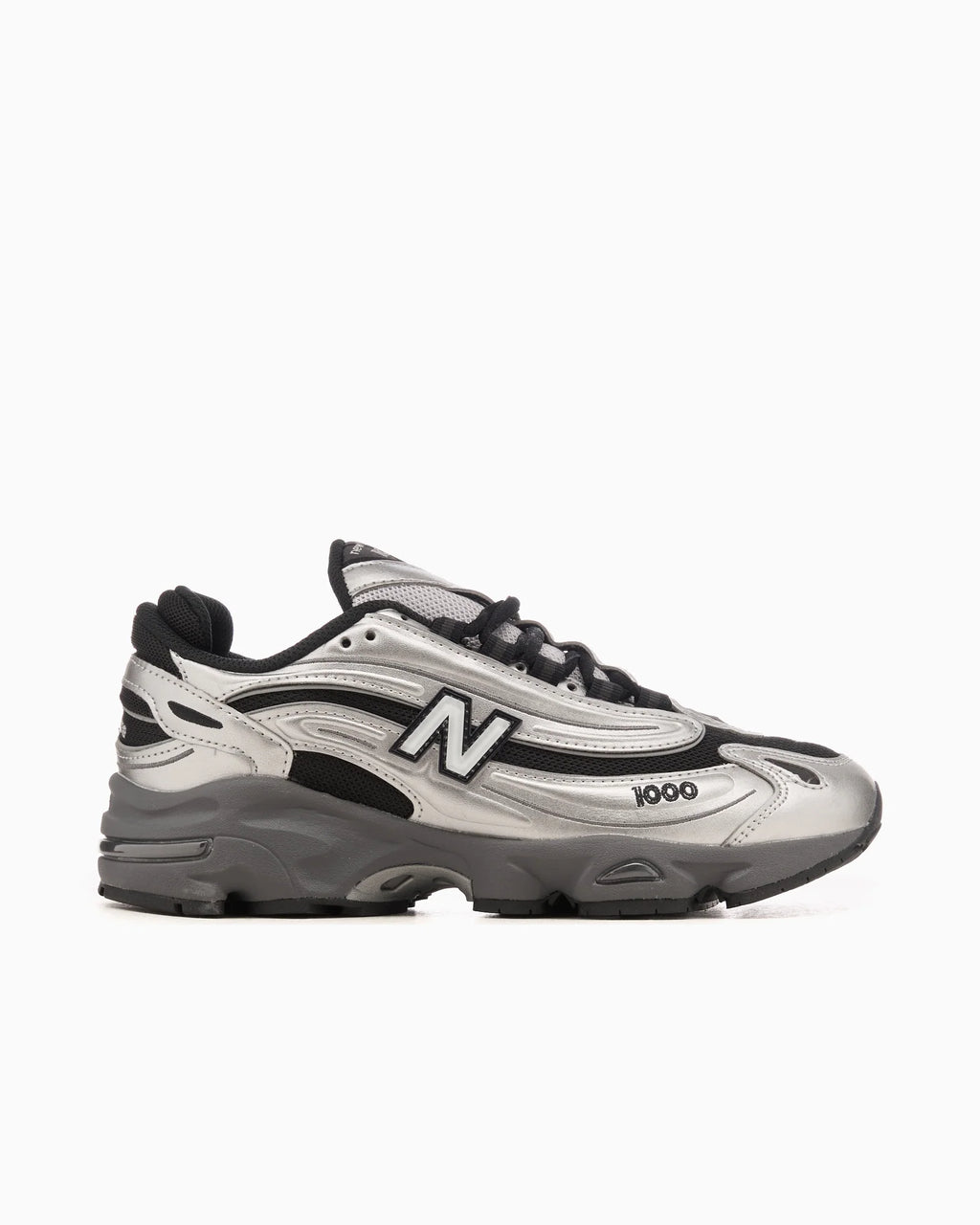 New Balance 1000 Black Silver Metallic