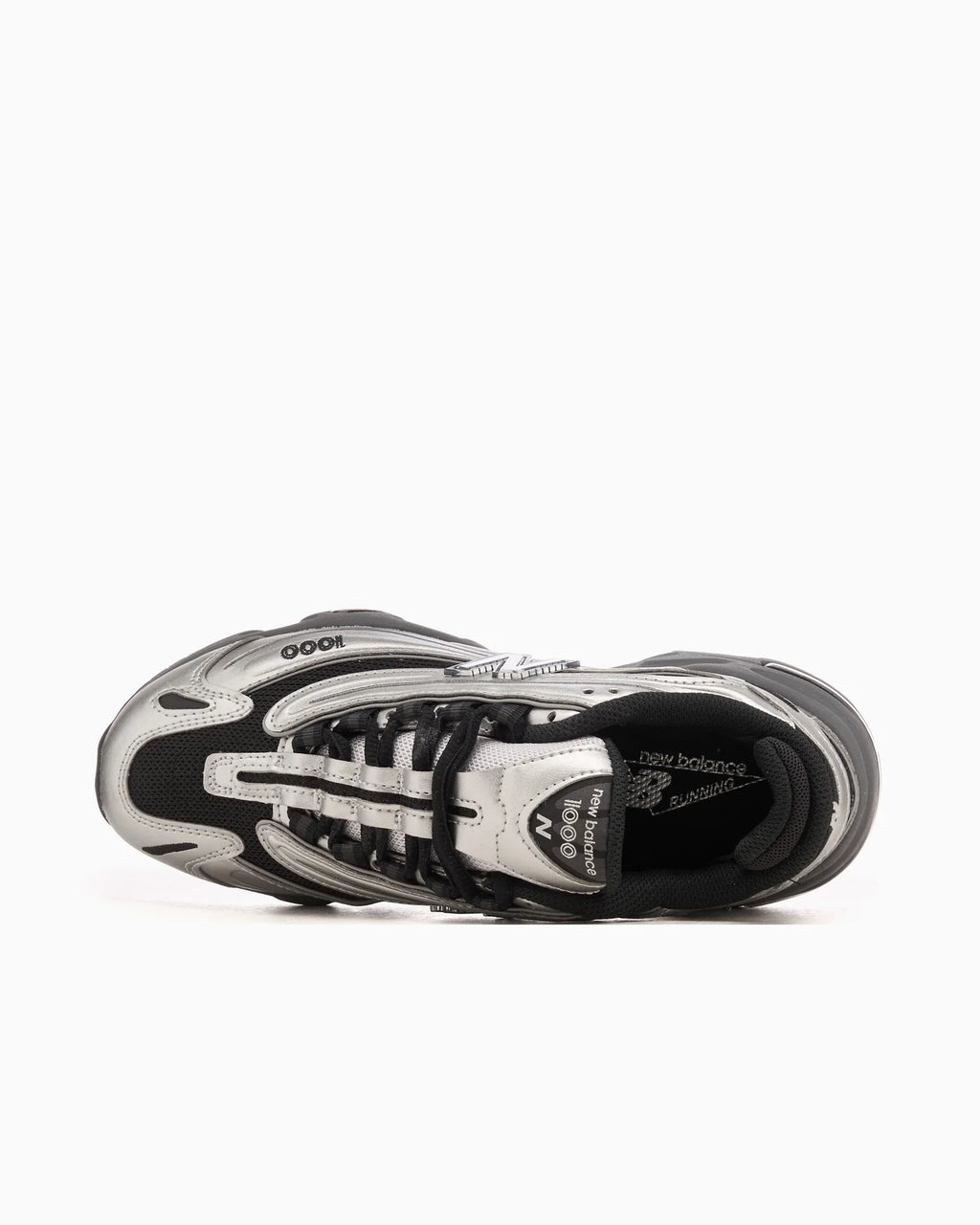New Balance 1000 Black Silver Metallic
