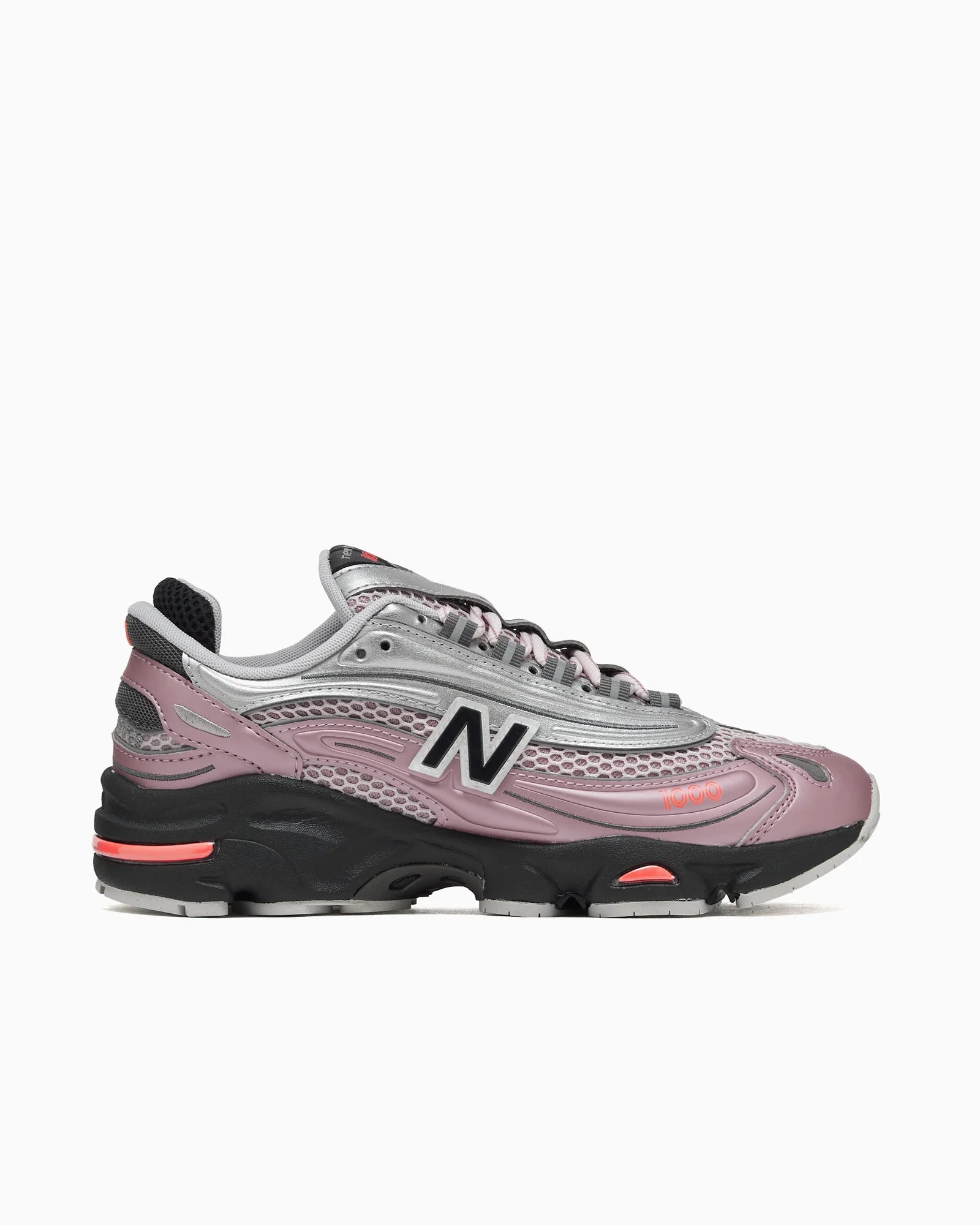 New Balance 1000 Pink Metallic Silver
