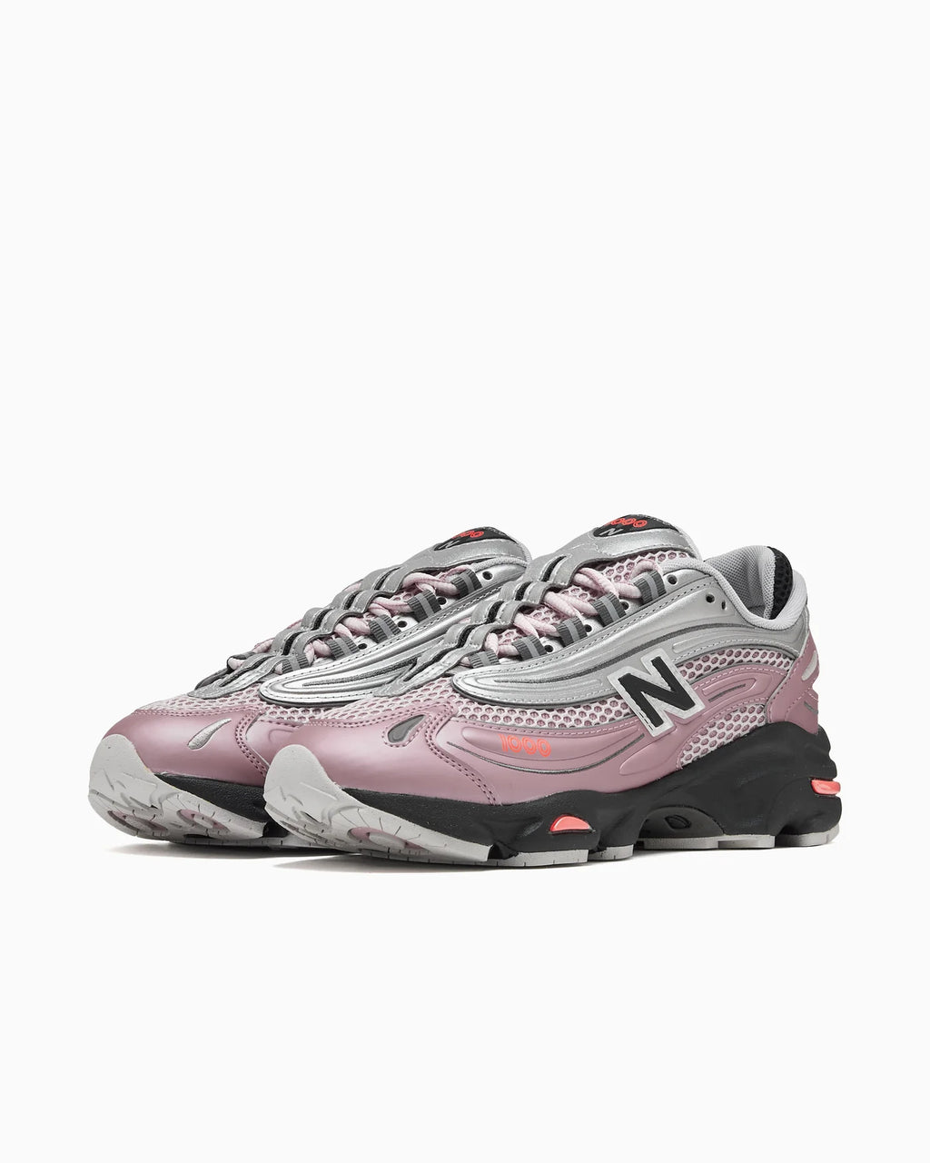 New Balance 1000 Pink Metallic Silver