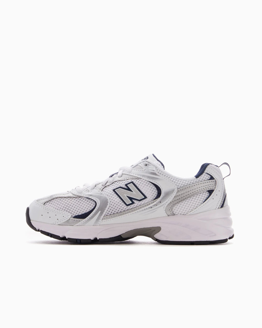New Balance 530 White Silver Navy