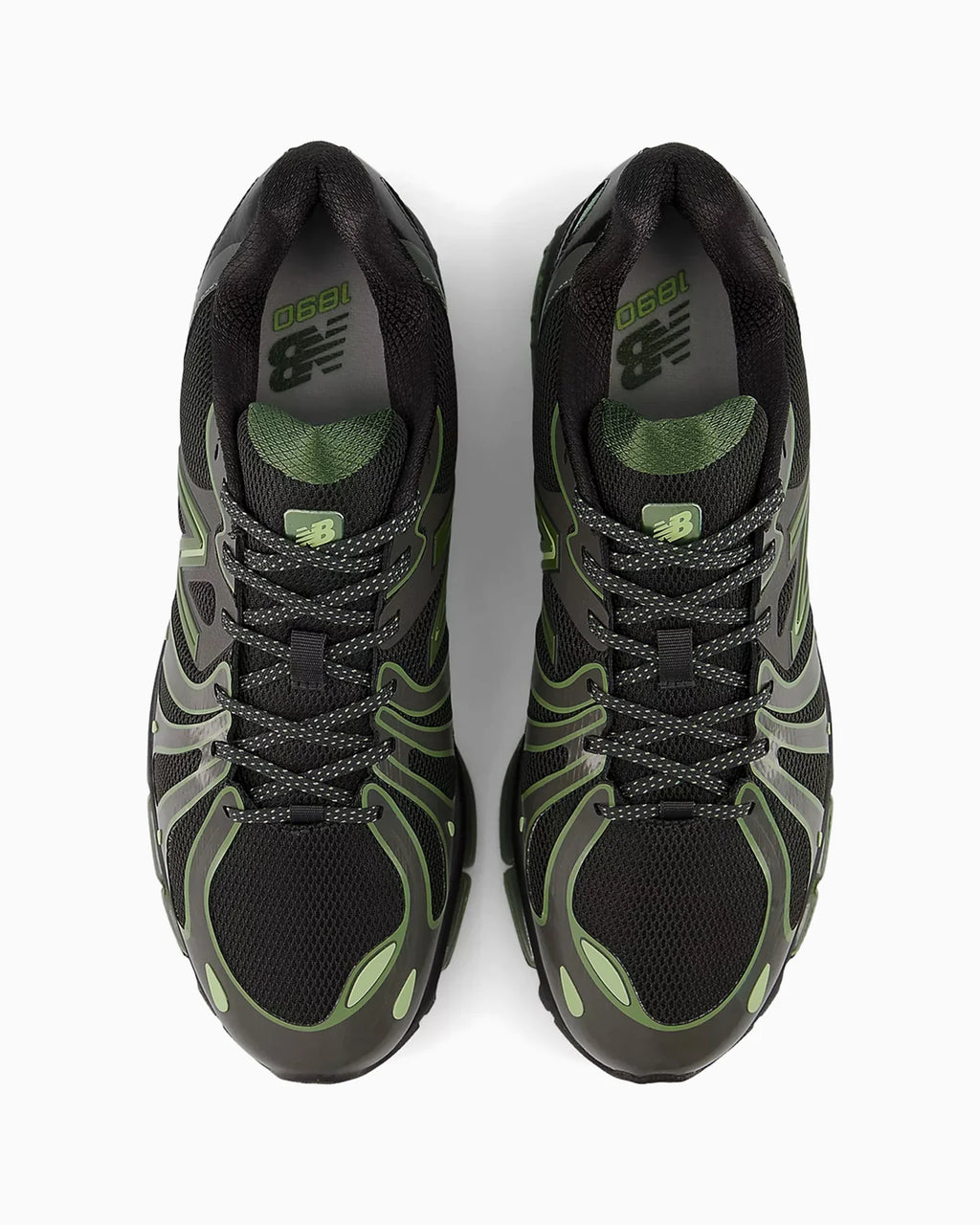 New Balance 1890 Faded Black Utility Green