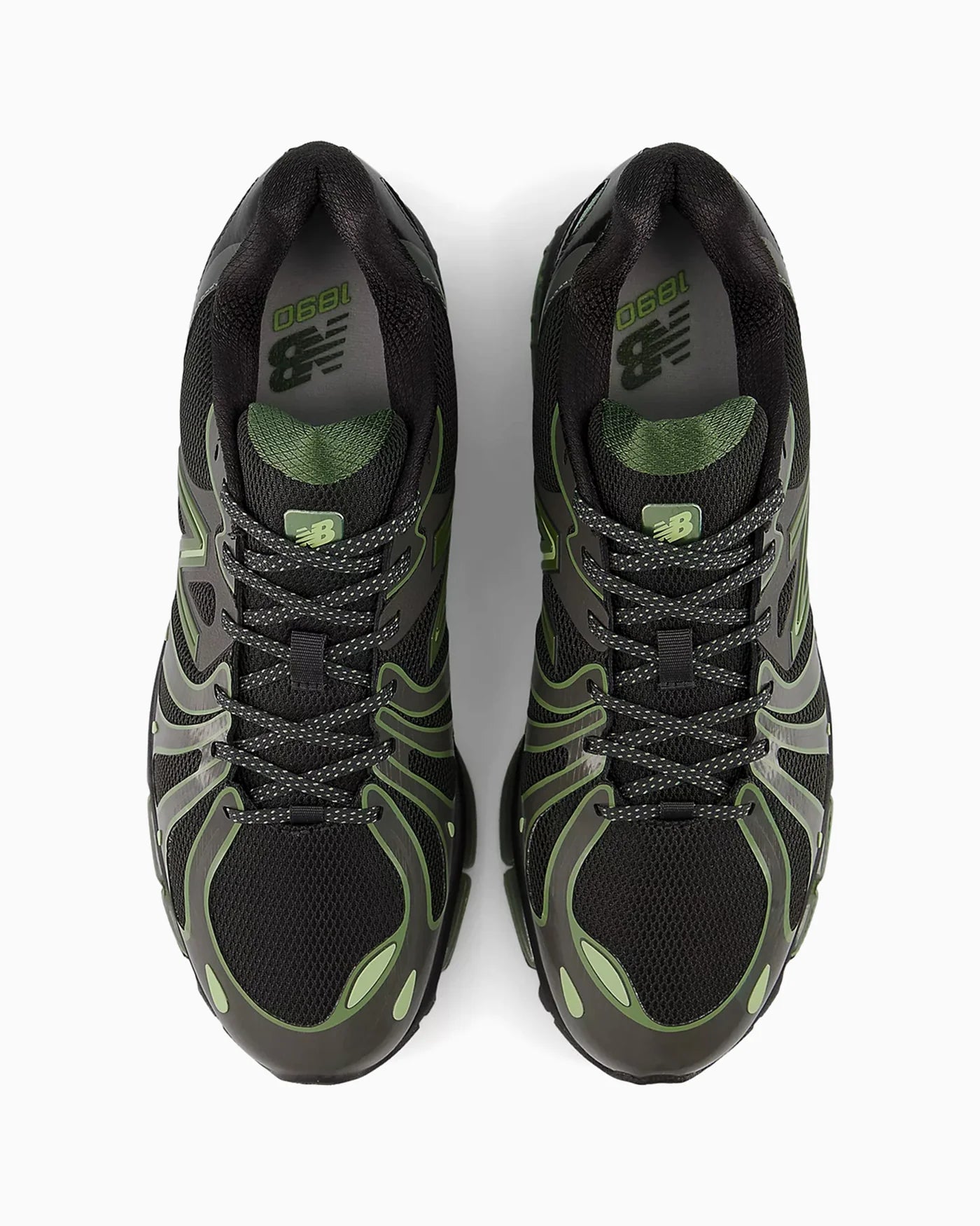 New Balance 1890 Faded Black Utility Green