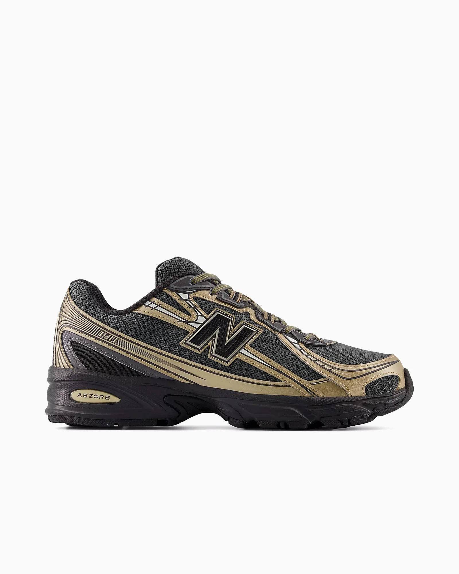 New Balance 740v2 Nero Castlerock Oro Metallico
