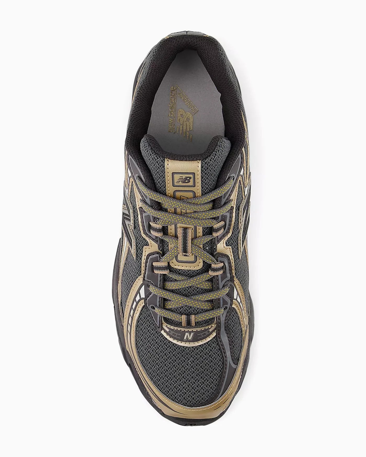 New Balance 740v2 Nero Castlerock Oro Metallico