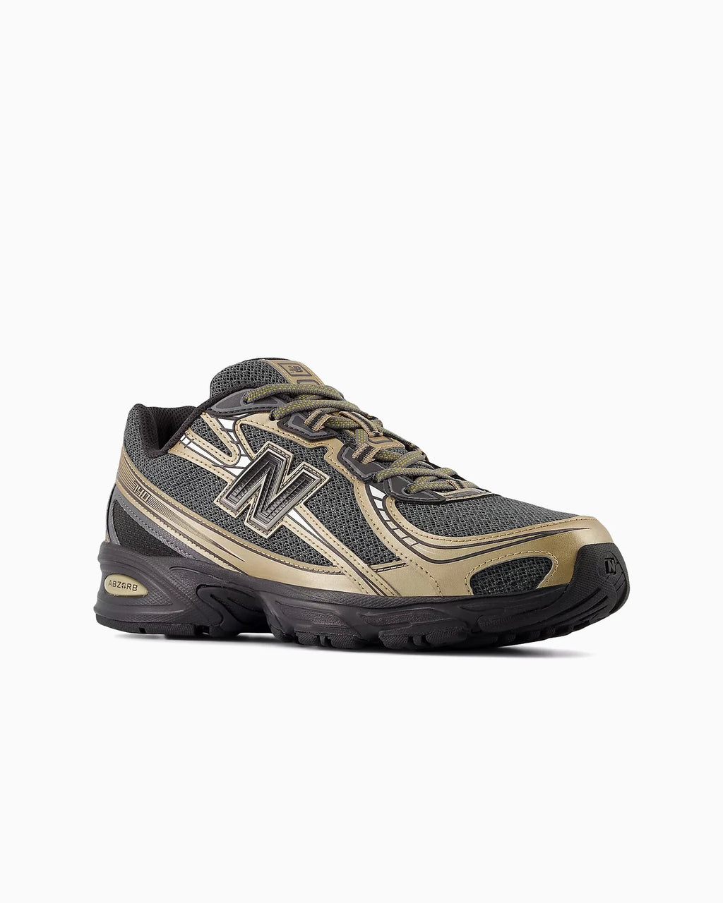 New Balance 740v2 Black Castlerock Gold Metallic