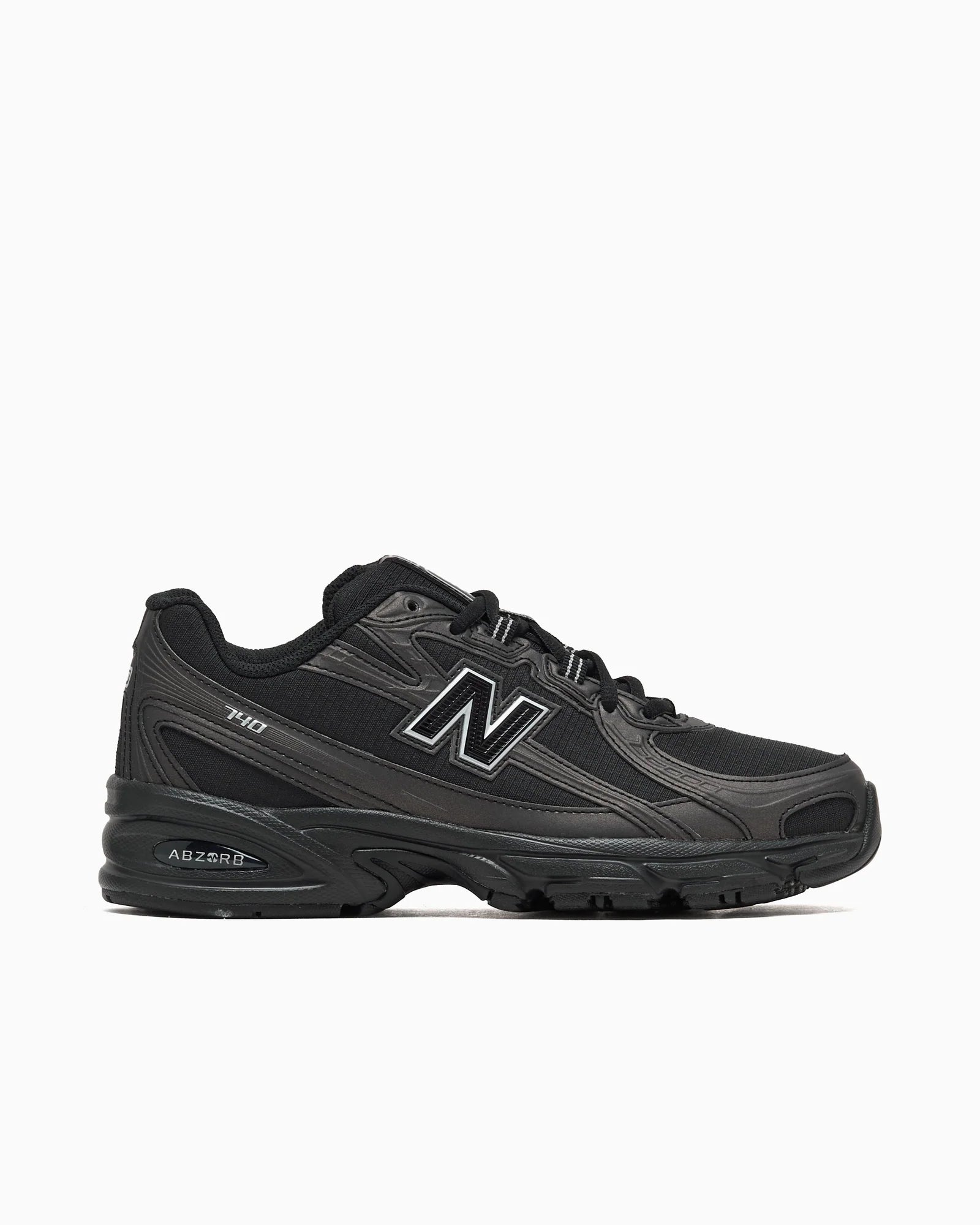 New Balance 740 Black Silver Metallic