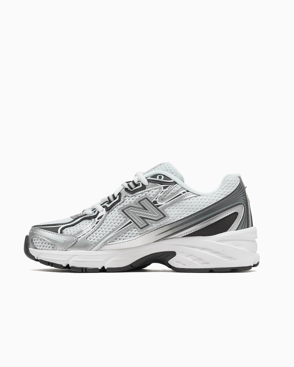 New Balance 740 White Metallic Silver Black