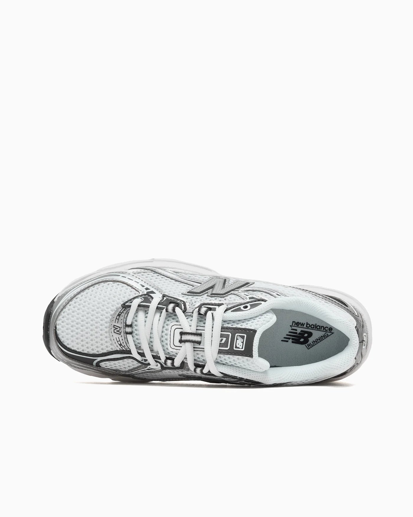 New Balance 740 White Metallic Silver Black