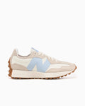 New Balance 327 Timberwolf Sea Salt Light Chrome Blue (Women's)