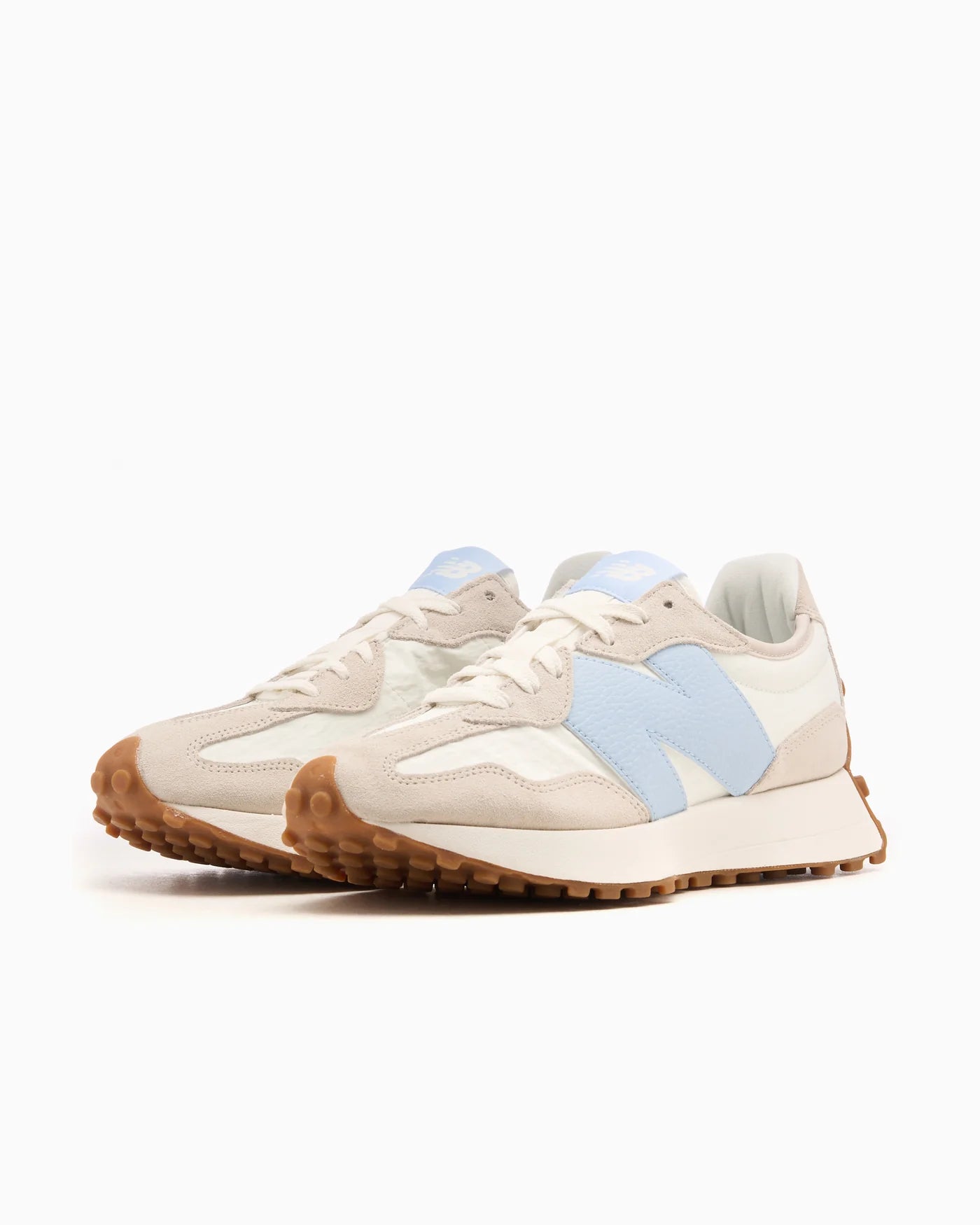 New Balance 327 Timberwolf Sea Salt Light Chrome Blue (Women's)