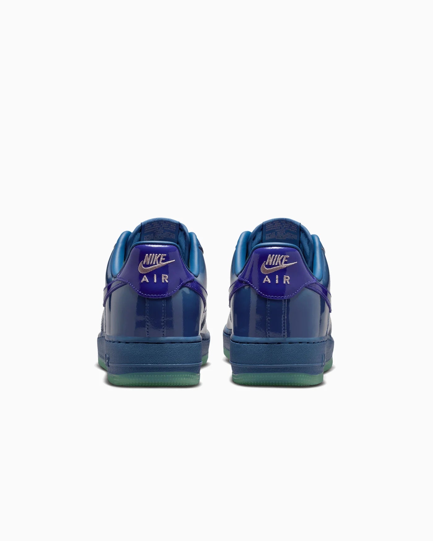 Nike Air Force 1 Low Patent Leather Mystic Navy Grape Ice