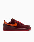 Nike Air Force 1 Low Patent Leather Dark Team Red Safety Orange