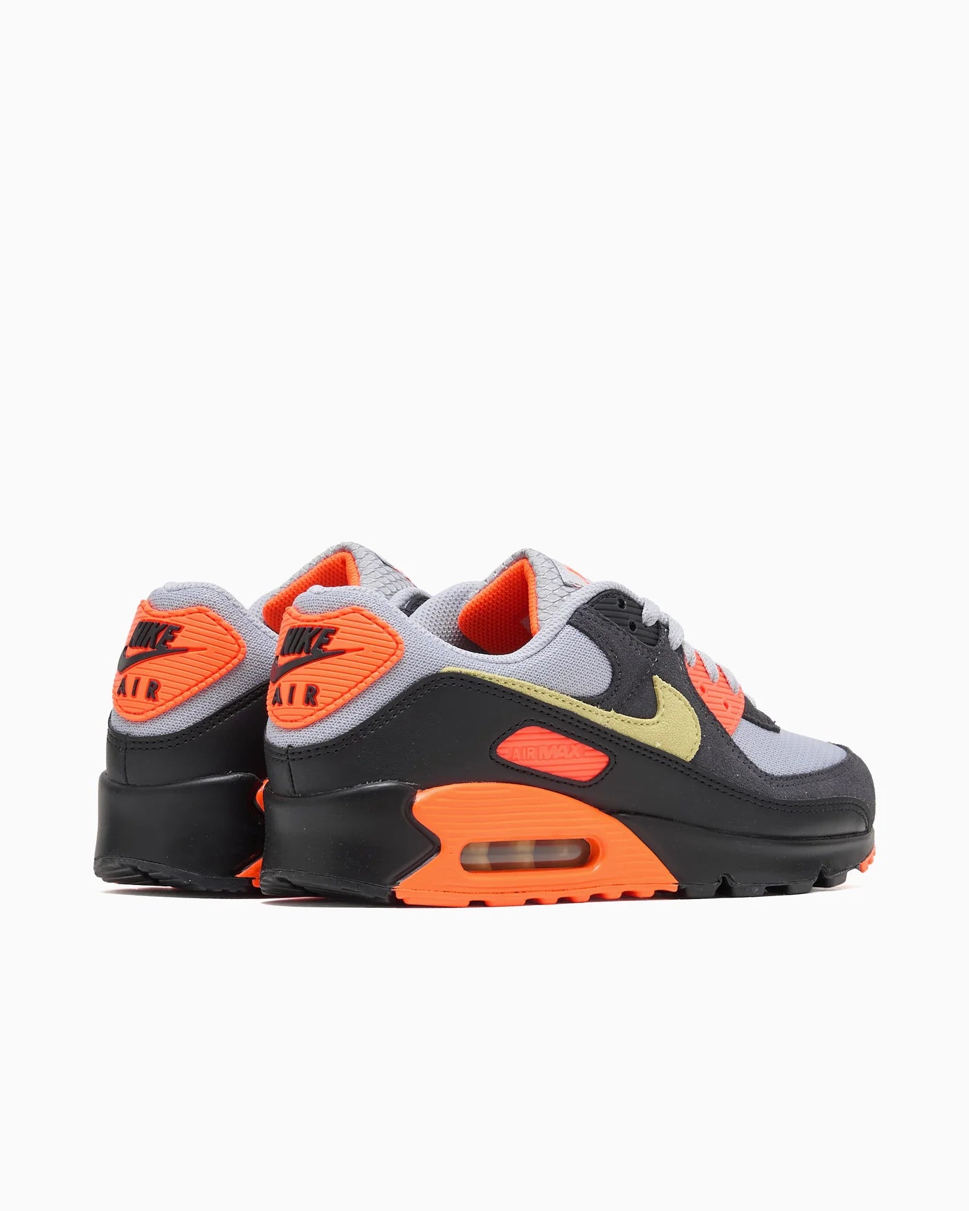 Nike Air Max 90 Light Smoke Grey Hyper Crimson Limelight