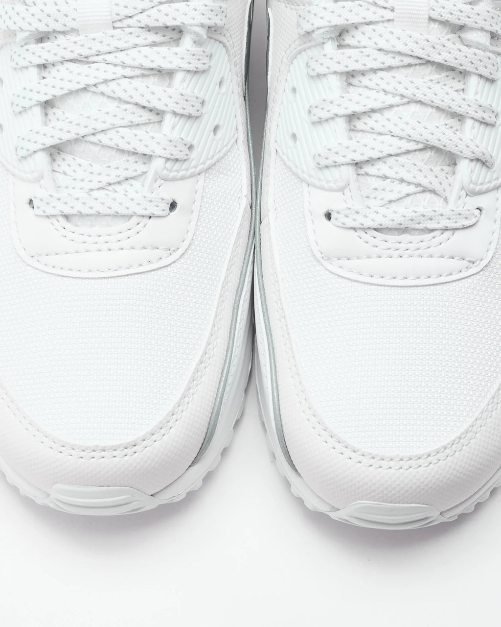 Nike Air Max 90 Premium White Metallic Silver Reflective