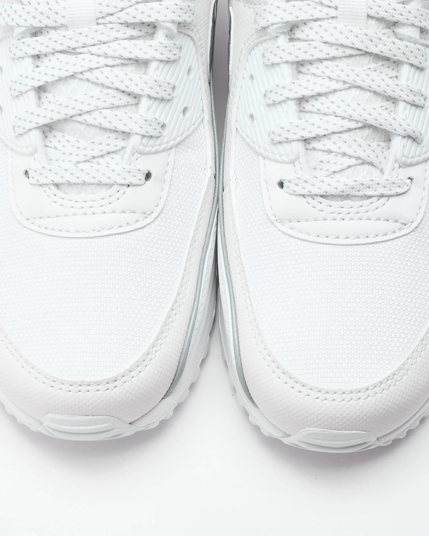 Nike Air Max 90 Premium White Metallic Silver Reflective