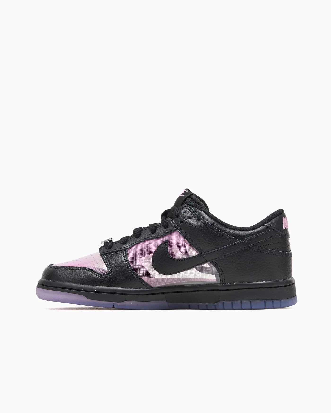 Nike Dunk Low Retro Transparente Negro Rosa Elevado