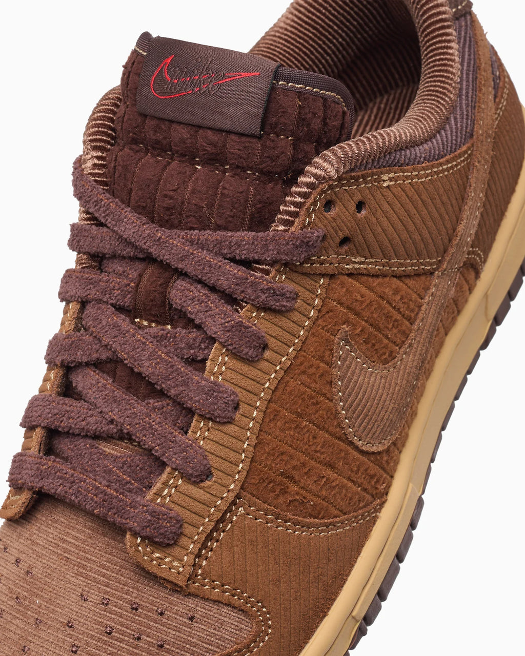 Nike Dunk Low Retro Premium Light British Tan Corduroy