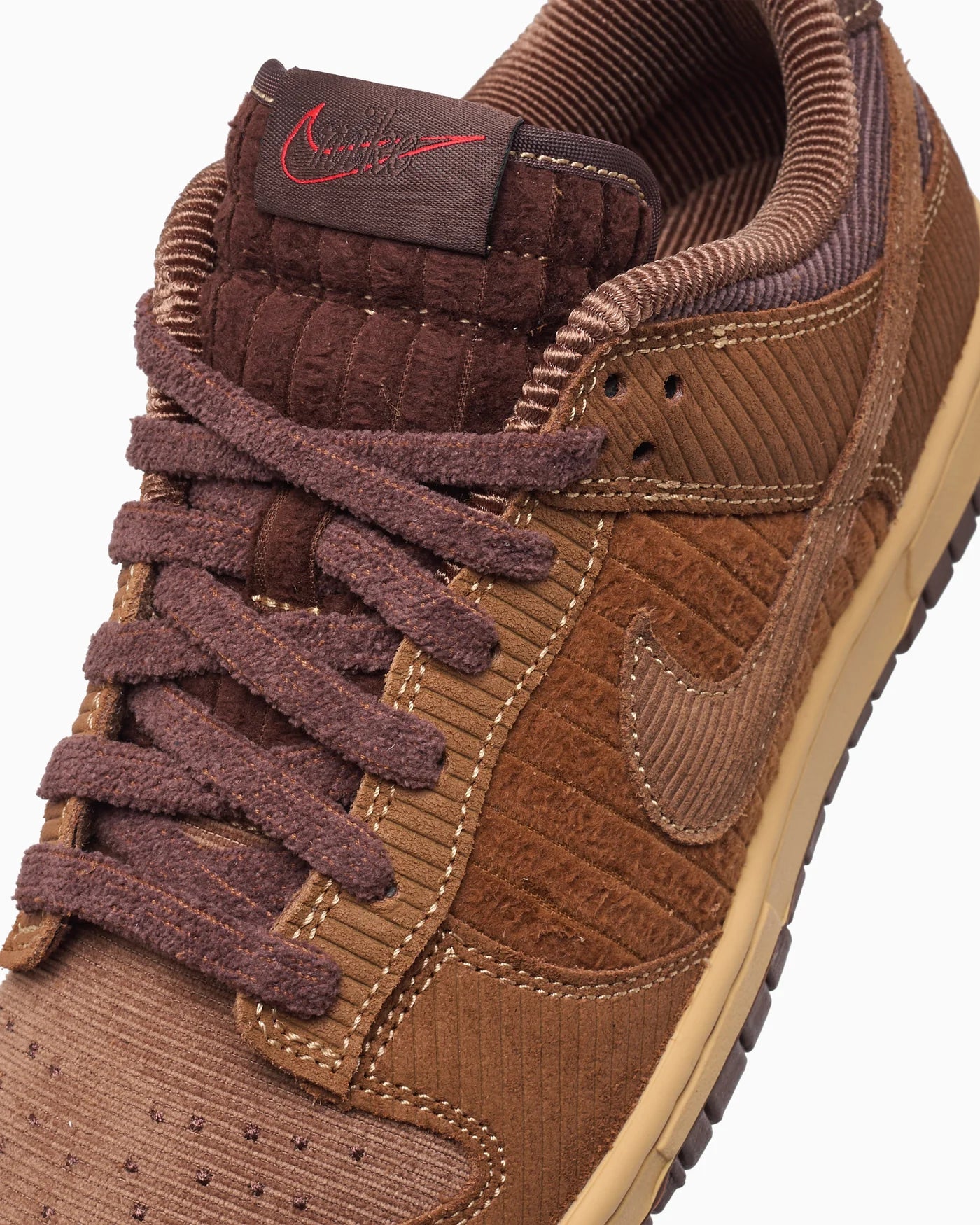 Nike Dunk Low Retro Premium Light British Tan Corduroy