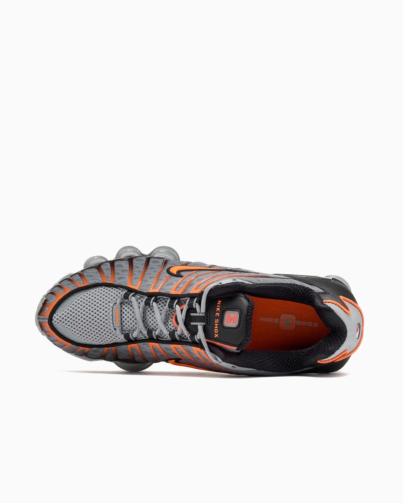 Nike Shox TL Light Smoke Grey Black Bright Mandarin