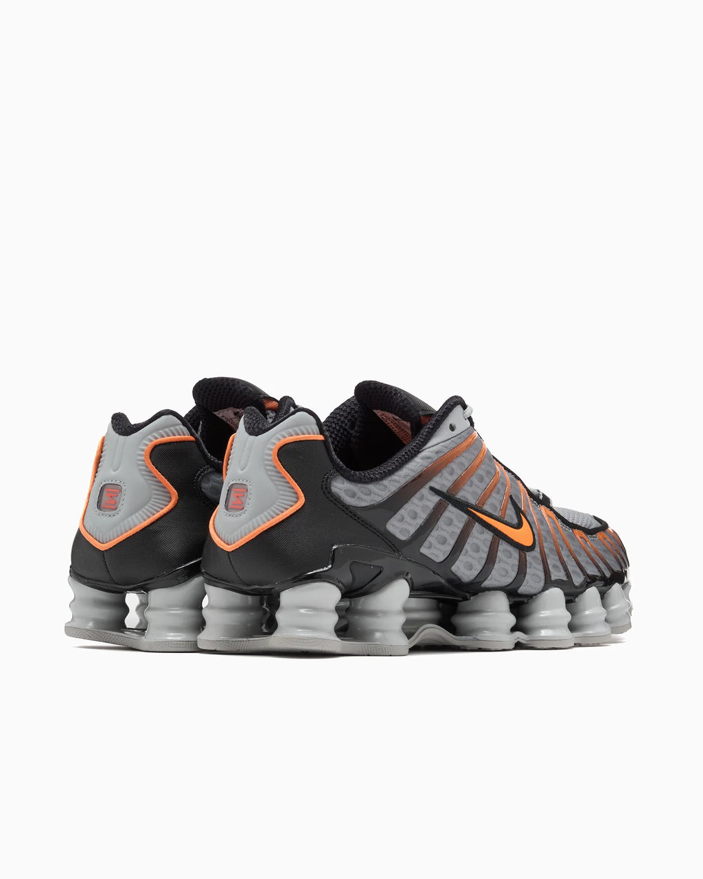 Nike Shox TL Light Smoke Grey Black Bright Mandarin