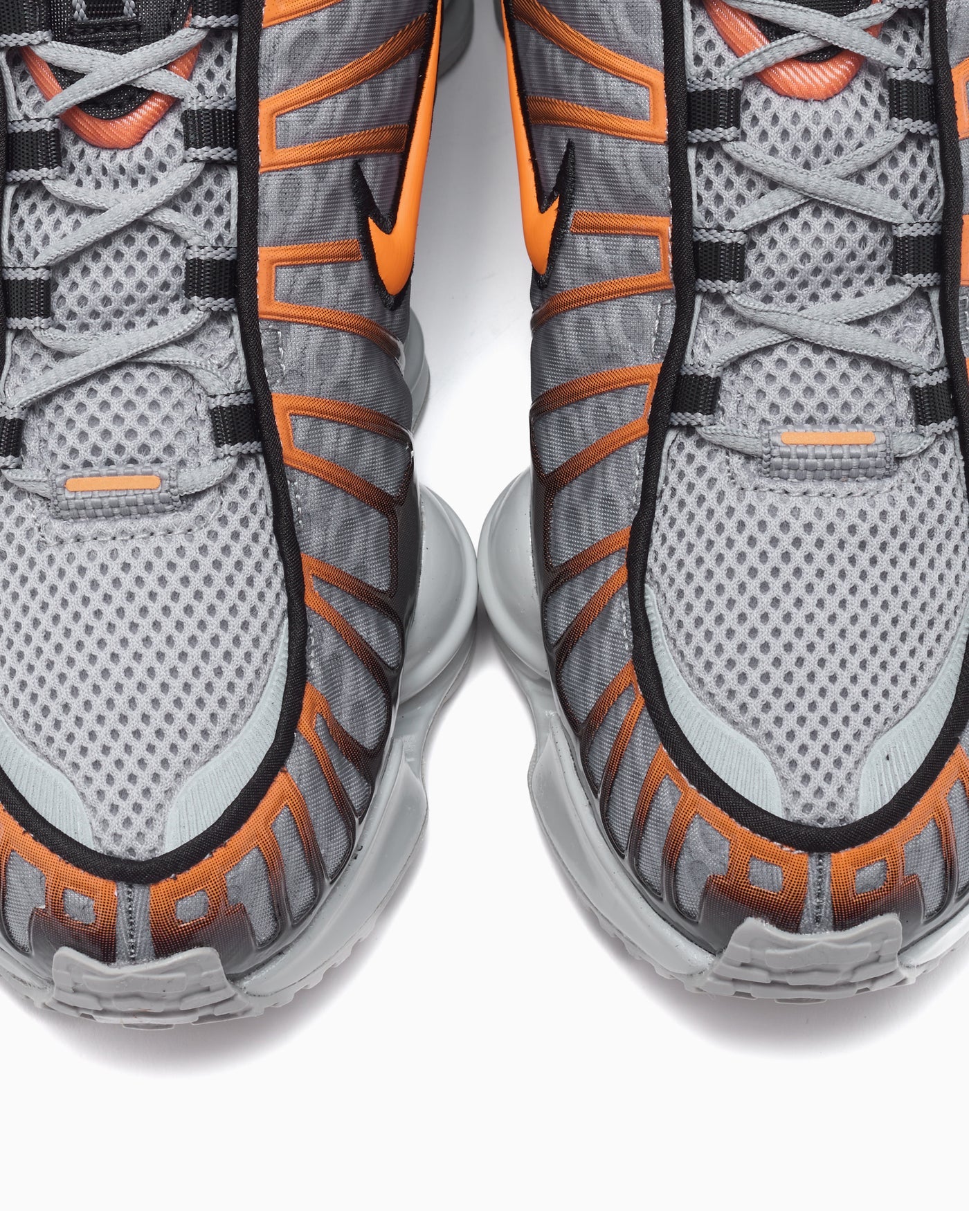 Nike Shox TL Light Smoke Grey Black Bright Mandarin
